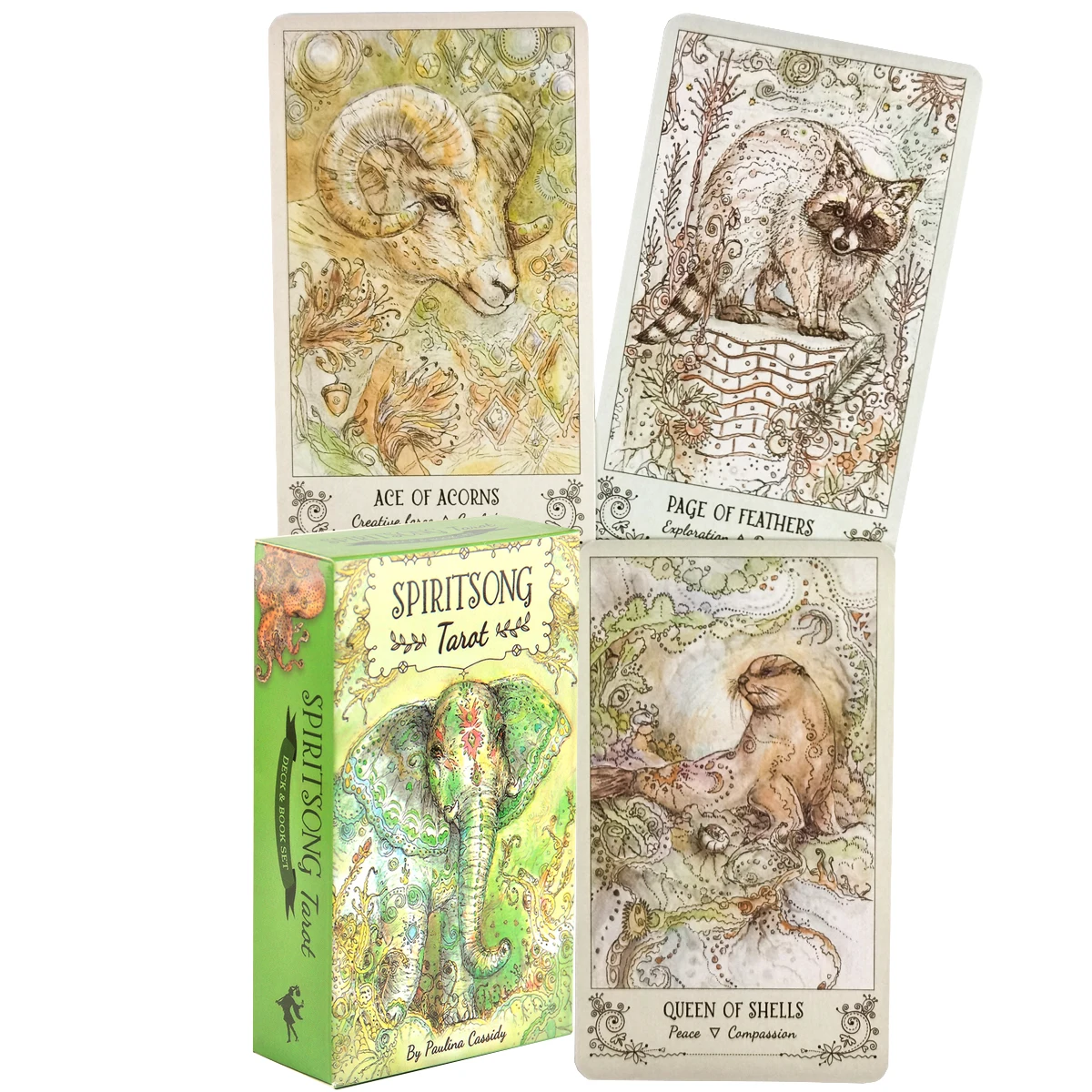 Spiritsong Tarot от Paulina Cassidy настольные игры с картами для игр на колодке с изображением оракула для вечевечерние настольная игра на английском язы...
Spiritsong Tarot от Paulina Cassidy настольные игры с картами для игр на колодке с изображением оракула для вечевечерние настольная игра на английском язы...