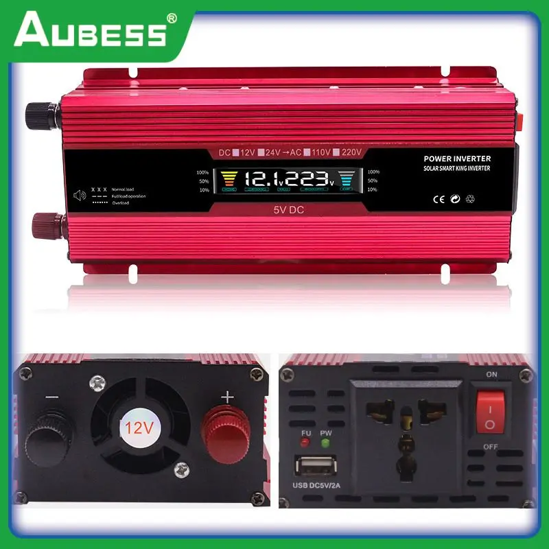 Multifunctional Power Inverter Dc12v To Ac 220v Sine Wave Voltage Converter Adapter Portable Car Inverter Solar Inverter 20000w
Multifunctional Power Inverter Dc12v To Ac 220v Sine Wave Voltage Converter Adapter Portable Car Inverter Solar Inverter 20000w