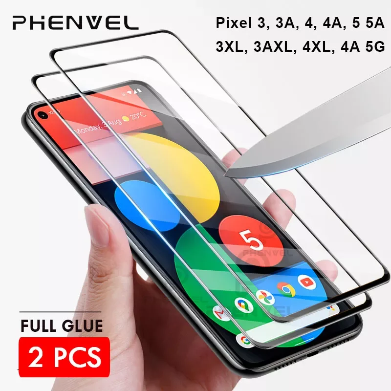 2 Pack Safety Protective Glass For Google Pixel 3 4 3A Full Cover Screen Protector For pixel 3A 4 XL 4A 5A Tempered Glass Film
2 Pack Safety Protective Glass For Google Pixel 3 4 3A Full Cover Screen Protector For pixel 3A 4 XL 4A 5A Tempered Glass Film