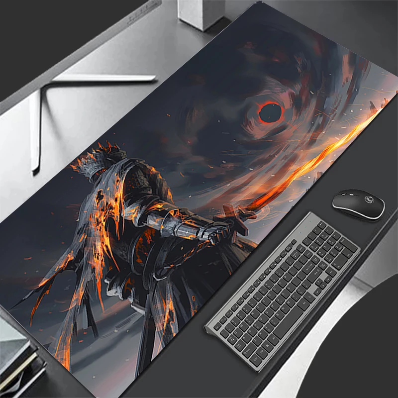 

Dark Soul HD Anime Large Computer Gamer Mousepad Game Accessory Mouse Mat Office Keyboard Desk Mats Table Carpet Laptop Mice Pad