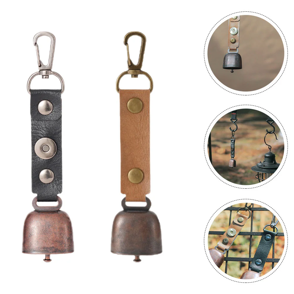 2 Pcs Backpack Accessories Metal Hanging Bell Metal Cow Bells Outdoor Harmony Bells Camping Alert Bell
2 Pcs Backpack Accessories Metal Hanging Bell Metal Cow Bells Outdoor Harmony Bells Camping Alert Bell