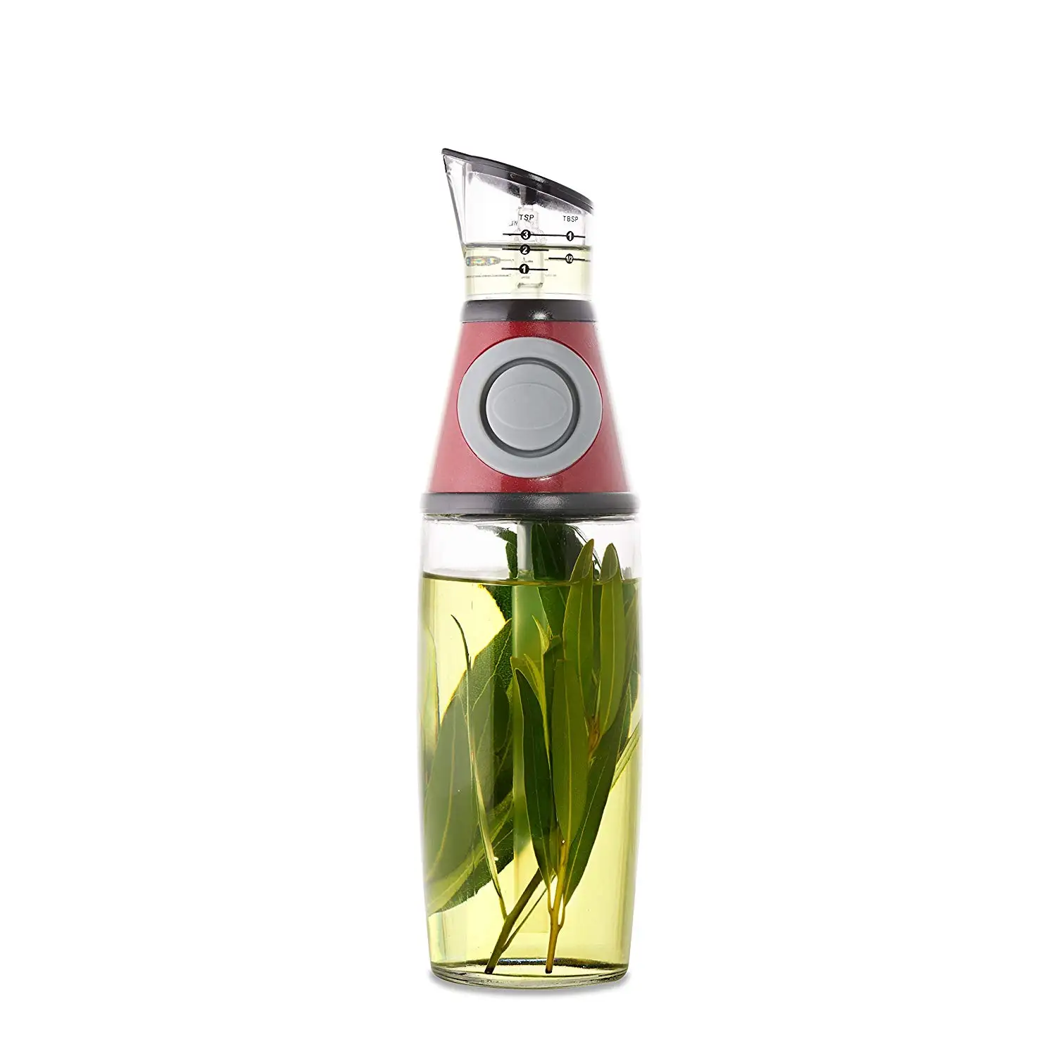 500ml Oil Sauce Vinegar Glass Bottle Pump Spray Container Press Cruet Condiment Dispenser with Measure Scales Home Kitchen Tools 
500ml Oil Sauce Vinegar Glass Bottle Pump Spray Container Press Cruet Condiment Dispenser with Measure Scales Home Kitchen Tools