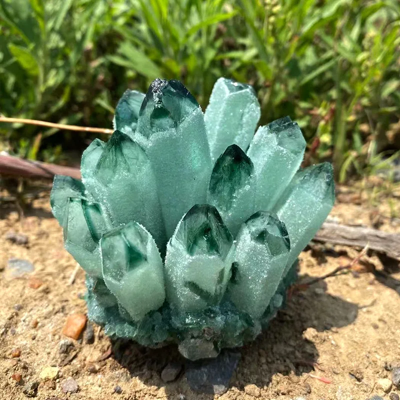natural green ghost quartz crystal cluster healing crystals raw gemstone specimen for home&office decoration fengshui
natural green ghost quartz crystal cluster healing crystals raw gemstone specimen for home&office decoration fengshui