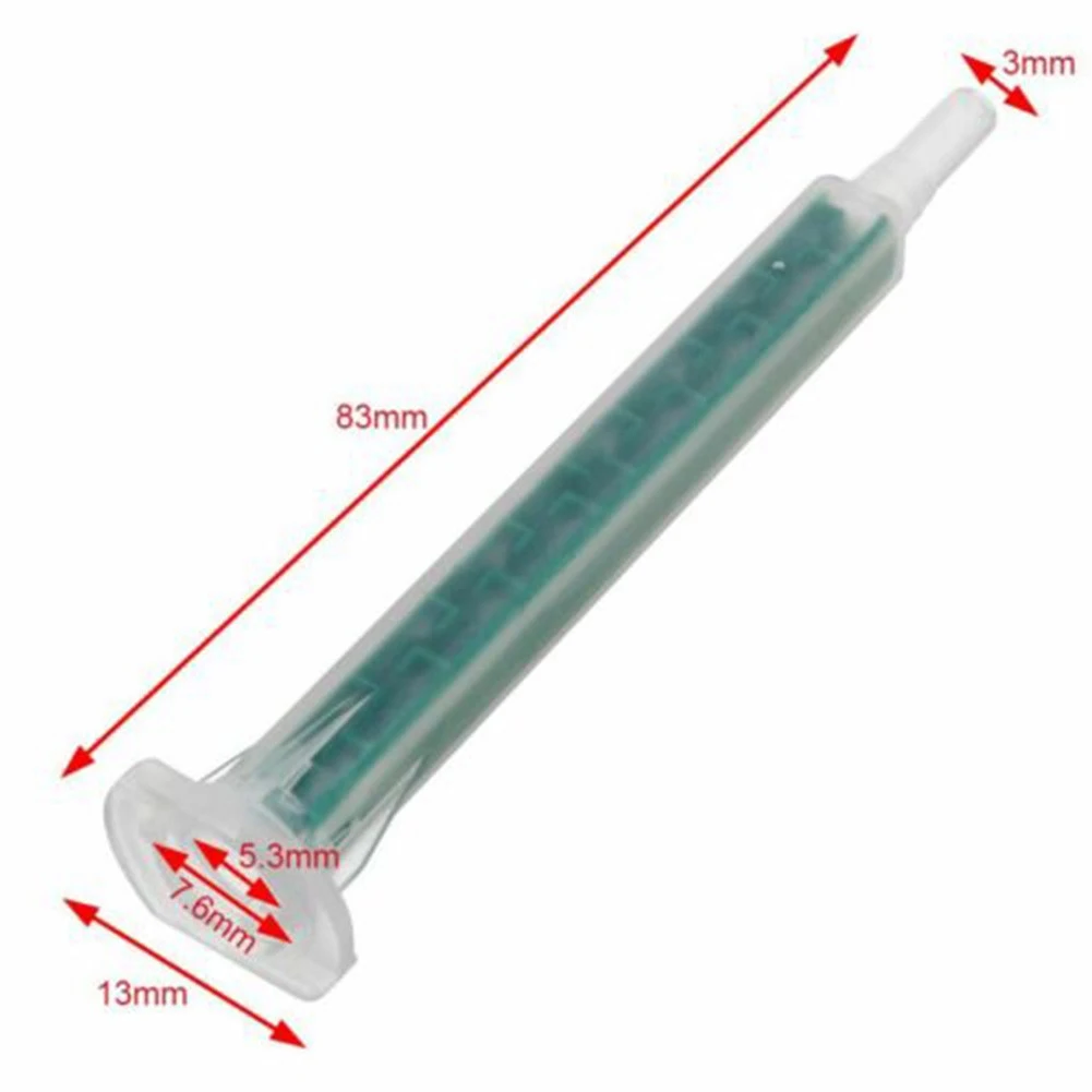 Adhesive Guns AB Mixing Hose Glue Dispensing Syringes Tapes 16 Knots Cartridges Adhesive Glue Mixing 50pcs/set
Adhesive Guns AB Mixing Hose Glue Dispensing Syringes Tapes 16 Knots Cartridges Adhesive Glue Mixing 50pcs/set