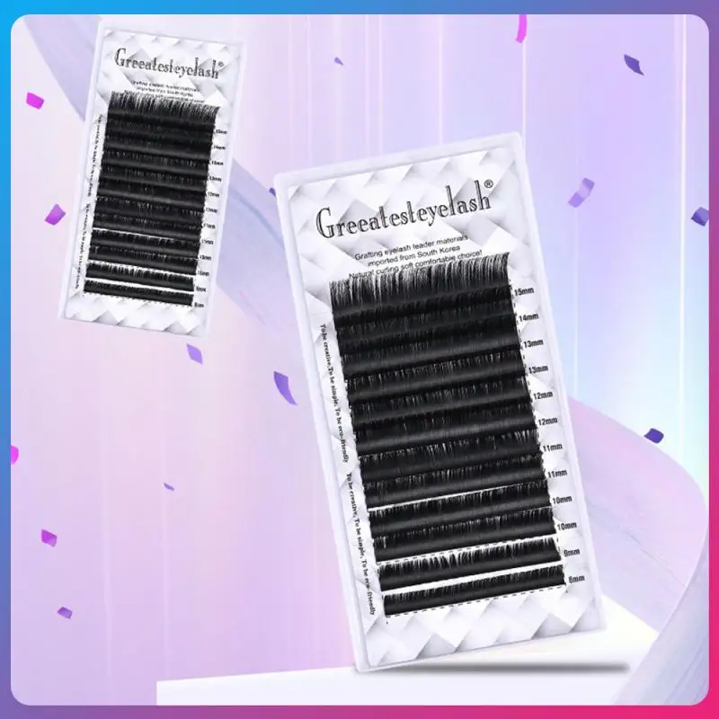 Matte Multi-curved Eyelashes Dense Grafting Eyelashes Make Up Eyelash Extensions Multi-curvature Single Classic Eyelash
Matte Multi-curved Eyelashes Dense Grafting Eyelashes Make Up Eyelash Extensions Multi-curvature Single Classic Eyelash