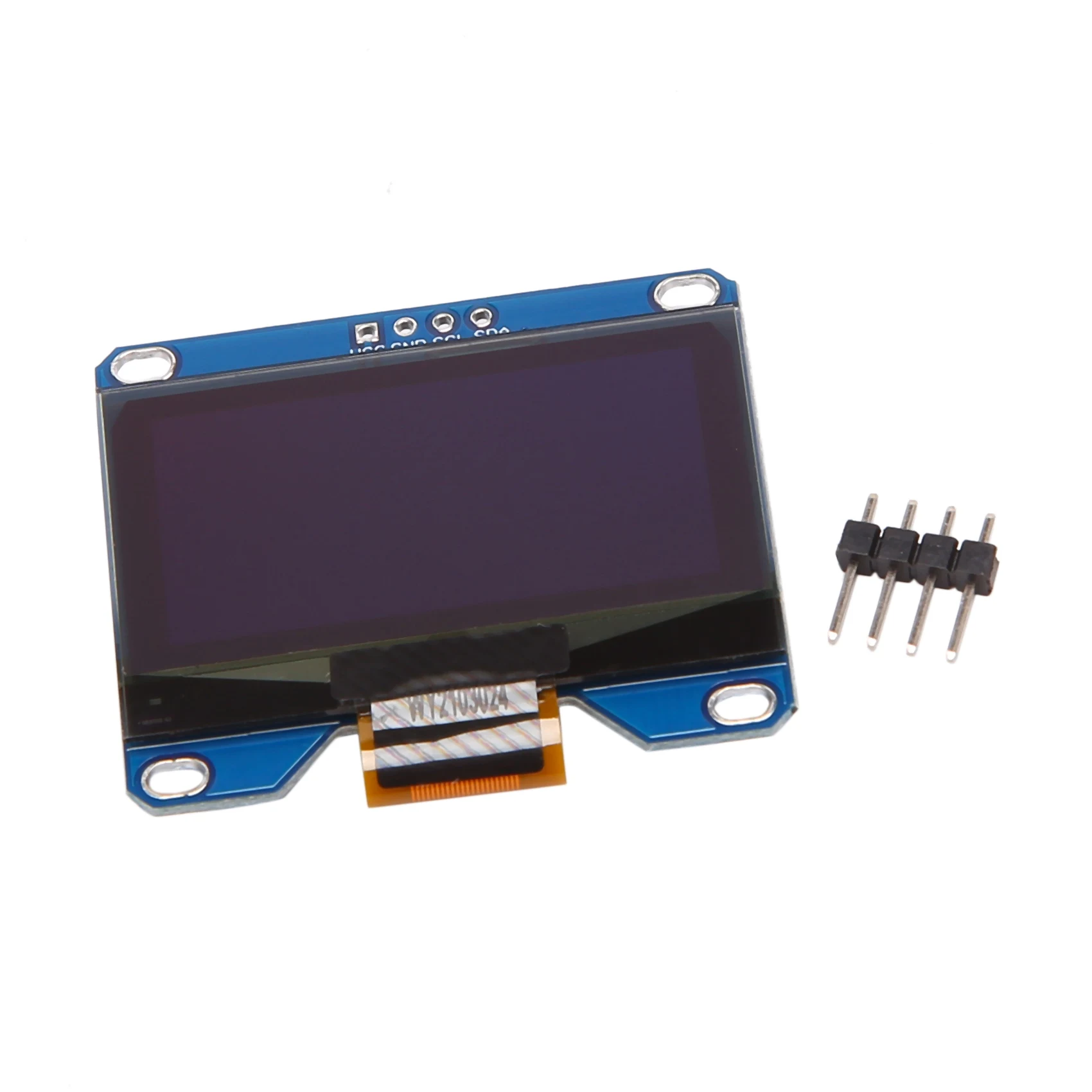 1 54-дюймовый 4-контактный модуль синего экрана SSD1309 дисплея OLED-дисплея совместимый