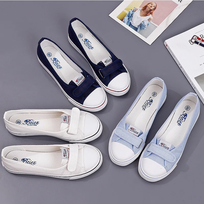 2023 Summer New Shallow Mouth Low Help Canvas Shoes Flat Korean Version of Small White Shoes Female Multi-color Shoes
2023 Summer New Shallow Mouth Low Help Canvas Shoes Flat Korean Version of Small White Shoes Female Multi-color Shoes