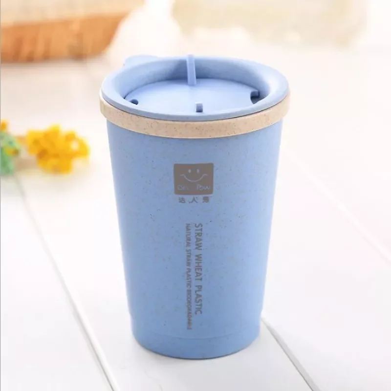 NEW Wheat Straw Cup with Vent Hole Watercup Thermal Insulation Environmental Protection Handy Coffee Cup Mug Leak-proof
NEW Wheat Straw Cup with Vent Hole Watercup Thermal Insulation Environmental Protection Handy Coffee Cup Mug Leak-proof