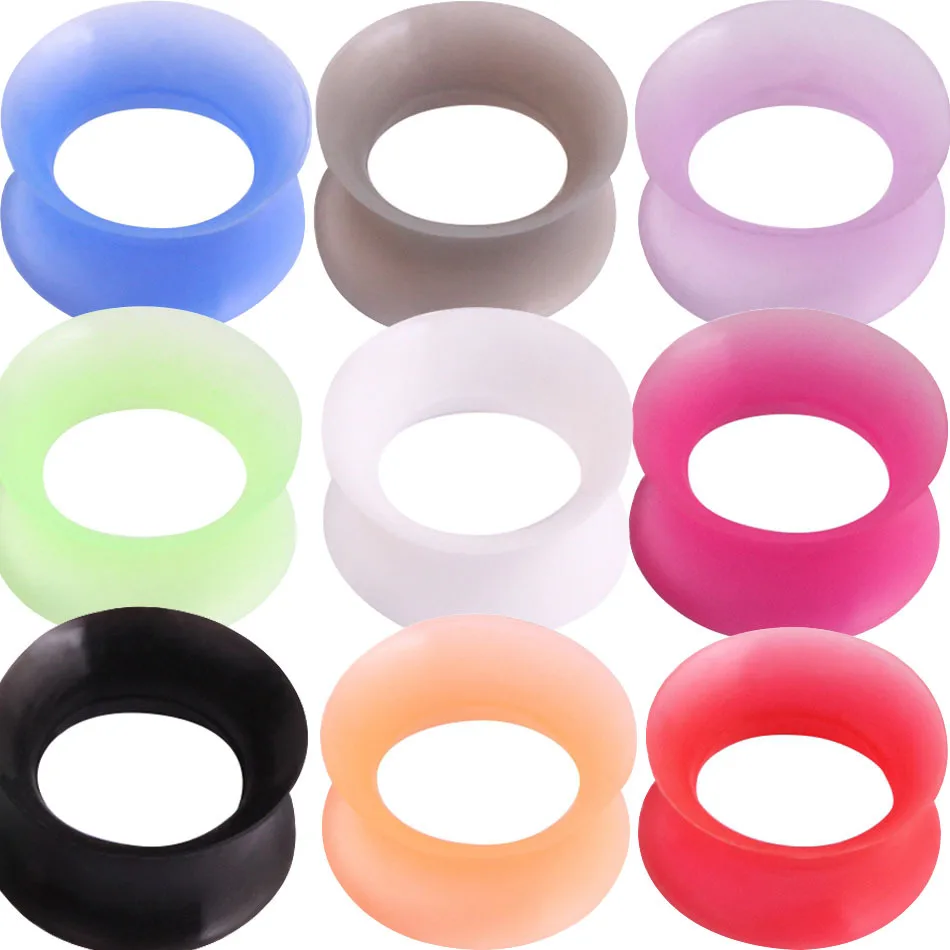 1Pair Silicone Flexible Thin Double Flared Flesh Ear Gauge Ear Expander Stretcher Ear Piercing Tunnel for Women Men Body Jewelry
1Pair Silicone Flexible Thin Double Flared Flesh Ear Gauge Ear Expander Stretcher Ear Piercing Tunnel for Women Men Body Jewelry