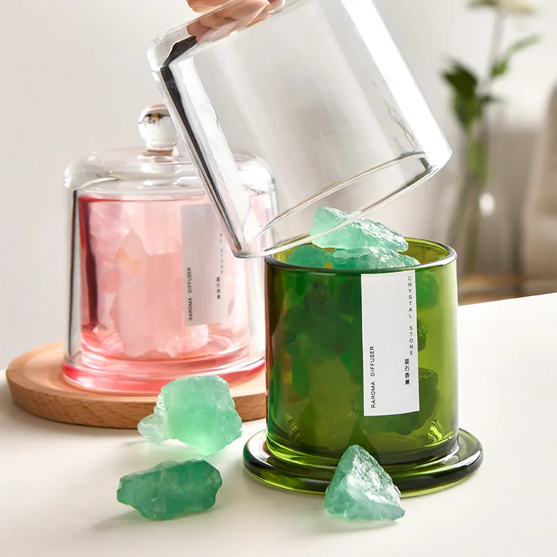 Crystal Stone Aroma Diffuser For Wedding Birthday Party Glass Ornaments Home Room Decoration Essential Oil Diffuser Gifts Set
Crystal Stone Aroma Diffuser For Wedding Birthday Party Glass Ornaments Home Room Decoration Essential Oil Diffuser Gifts Set