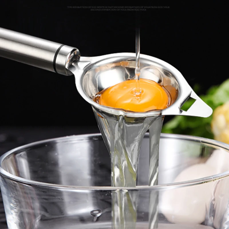 Egg White Separator Tools Stainless Steel Eggs Yolk Filter Gadgets Kitchen Accessories Separating Funnel Spoon Egg Divider Tool
Egg White Separator Tools Stainless Steel Eggs Yolk Filter Gadgets Kitchen Accessories Separating Funnel Spoon Egg Divider Tool