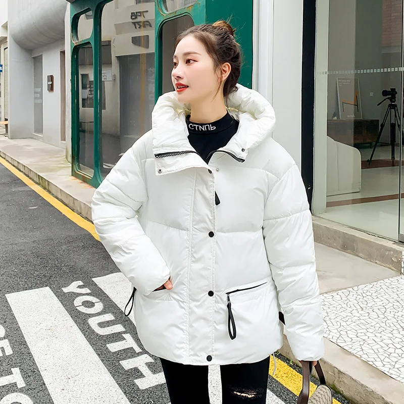 2022 new Korean version of winter clothing student bread coat down cotton thickened short loose
2022 new Korean version of winter clothing student bread coat down cotton thickened short loose