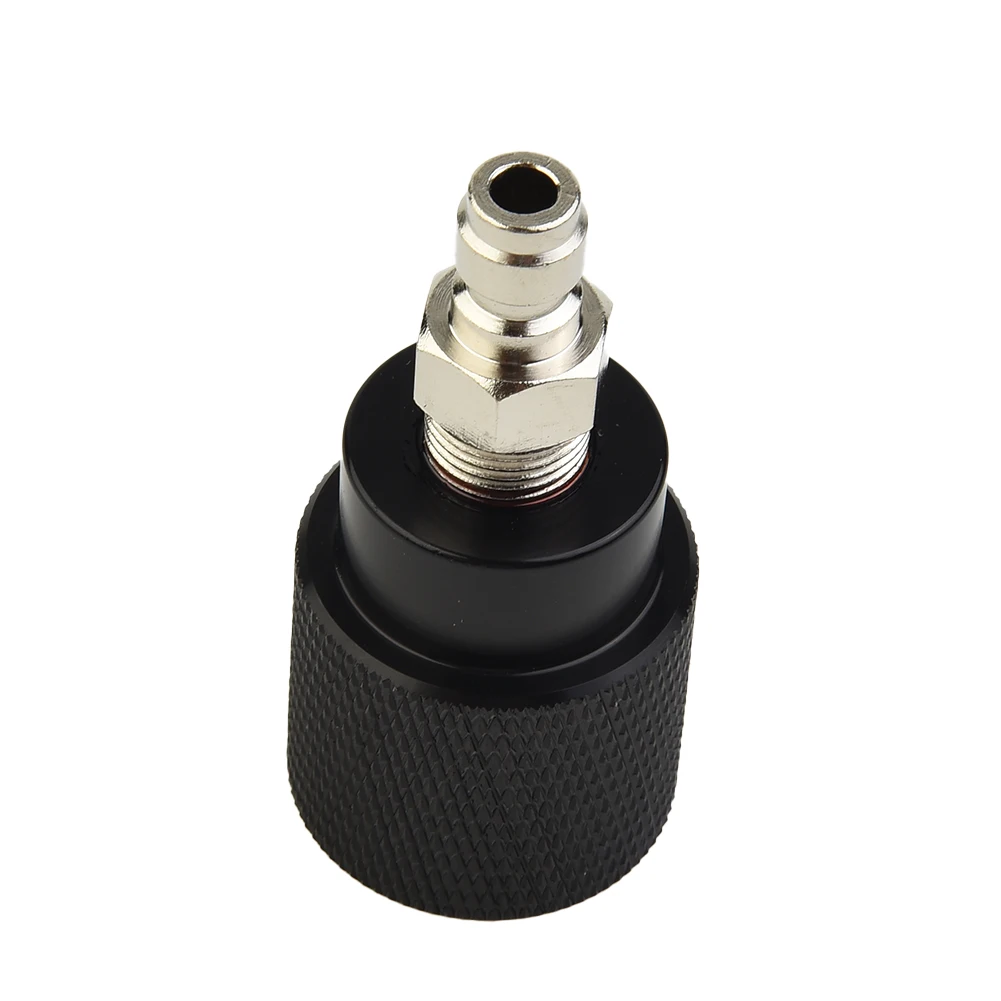 Black Fill Outlet Adapter Connector CO2 HPA Cooler Connector Fuel Tank Regulator 8mm Male Adapter Paintball PCP
Black Fill Outlet Adapter Connector CO2 HPA Cooler Connector Fuel Tank Regulator 8mm Male Adapter Paintball PCP