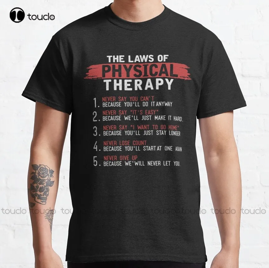 Pt Physical Therapy Therapist Classic T-Shirt Art Shirt Cotton Outdoor Simple Vintag Casual Tee Shirt Christmas Gift Xs-5Xl New
Pt Physical Therapy Therapist Classic T-Shirt Art Shirt Cotton Outdoor Simple Vintag Casual Tee Shirt Christmas Gift Xs-5Xl New