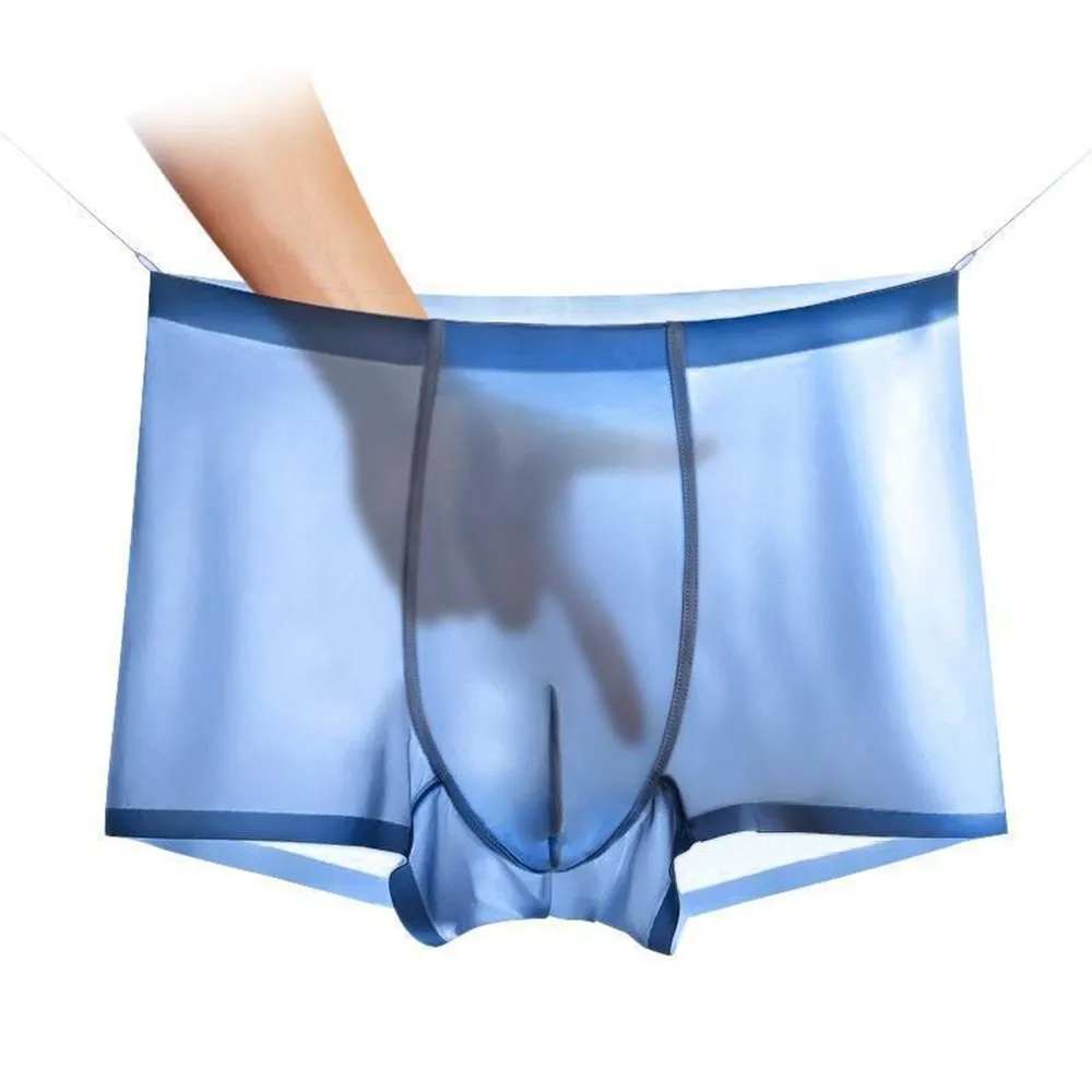 Men's Ice Silk Thin Boxer Sexy Arrow Panties Lingerie Men Transparent Underwear Seamless Shorts Trunks Underpants Boxers
Men's Ice Silk Thin Boxer Sexy Arrow Panties Lingerie Men Transparent Underwear Seamless Shorts Trunks Underpants Boxers