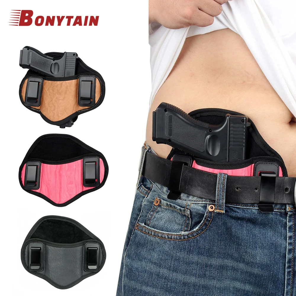 Tactical Hunting Holster PU Leather Concealed Gun Pistol Pouch for Glock 19 Sig Sauer Beretta Kahr Bersa Thunder Outdoor Tools
Tactical Hunting Holster PU Leather Concealed Gun Pistol Pouch for Glock 19 Sig Sauer Beretta Kahr Bersa Thunder Outdoor Tools