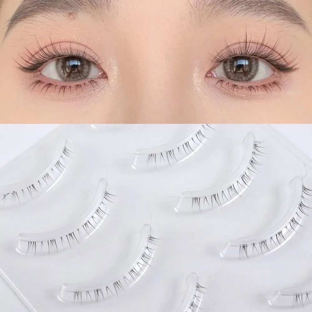5 Pairs Of False Eyelashes Natural Lower Eyelashes 3D Soft Natural Fine False Eyelashes Handmade Eyelash Extension Makeup Tool
5 Pairs Of False Eyelashes Natural Lower Eyelashes 3D Soft Natural Fine False Eyelashes Handmade Eyelash Extension Makeup Tool