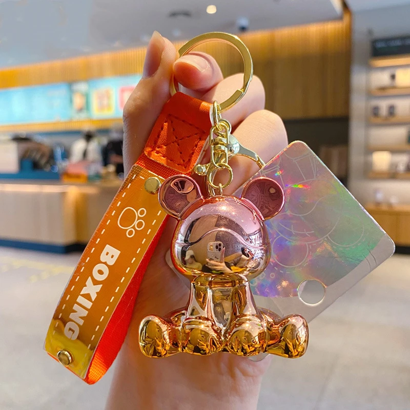 Creative Cute Bear Keychain Pendant Leather String Accessories Bag Car Keyring For Women Female Accessories Key Holder Gift
Creative Cute Bear Keychain Pendant Leather String Accessories Bag Car Keyring For Women Female Accessories Key Holder Gift