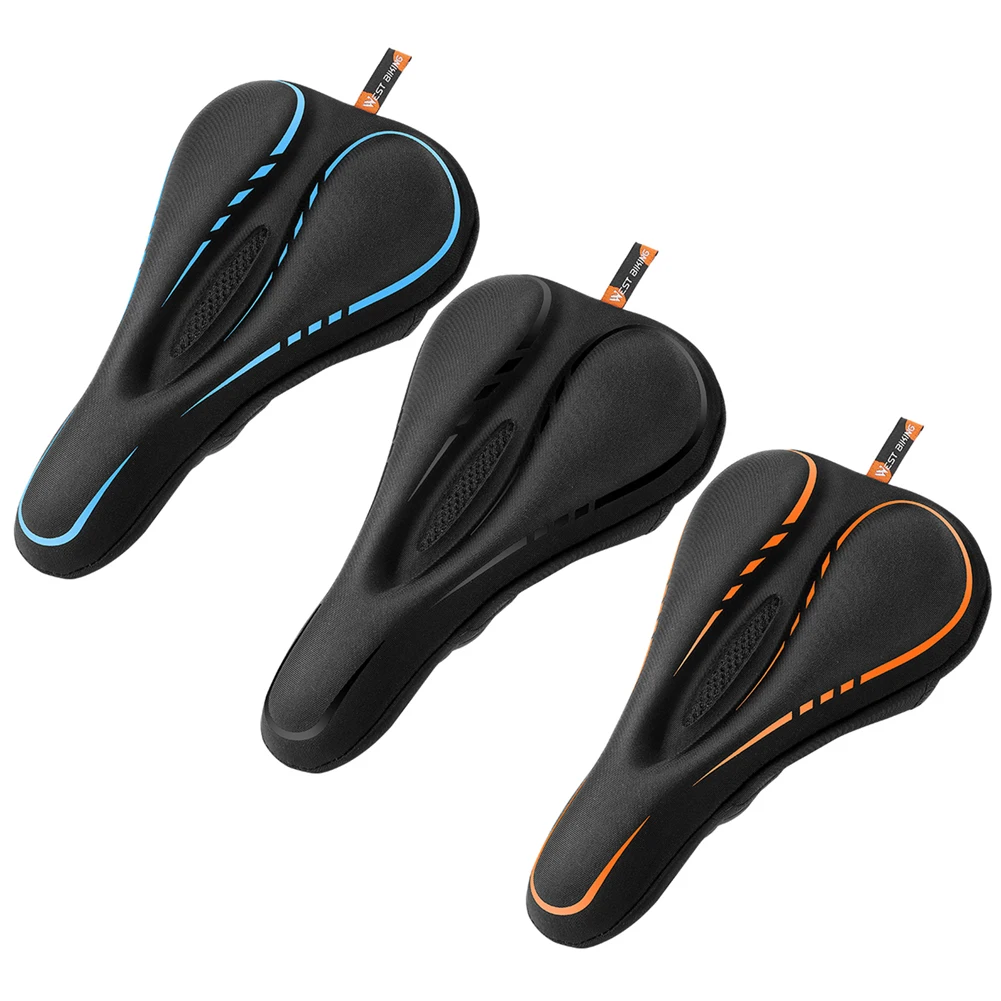3D Saddle Cover Mountain Bike Thick Breathable Super Soft Bicycle Seat Cushion Silicone Sponge Gel Bike Seat Bicycle Accessories
3D Saddle Cover Mountain Bike Thick Breathable Super Soft Bicycle Seat Cushion Silicone Sponge Gel Bike Seat Bicycle Accessories