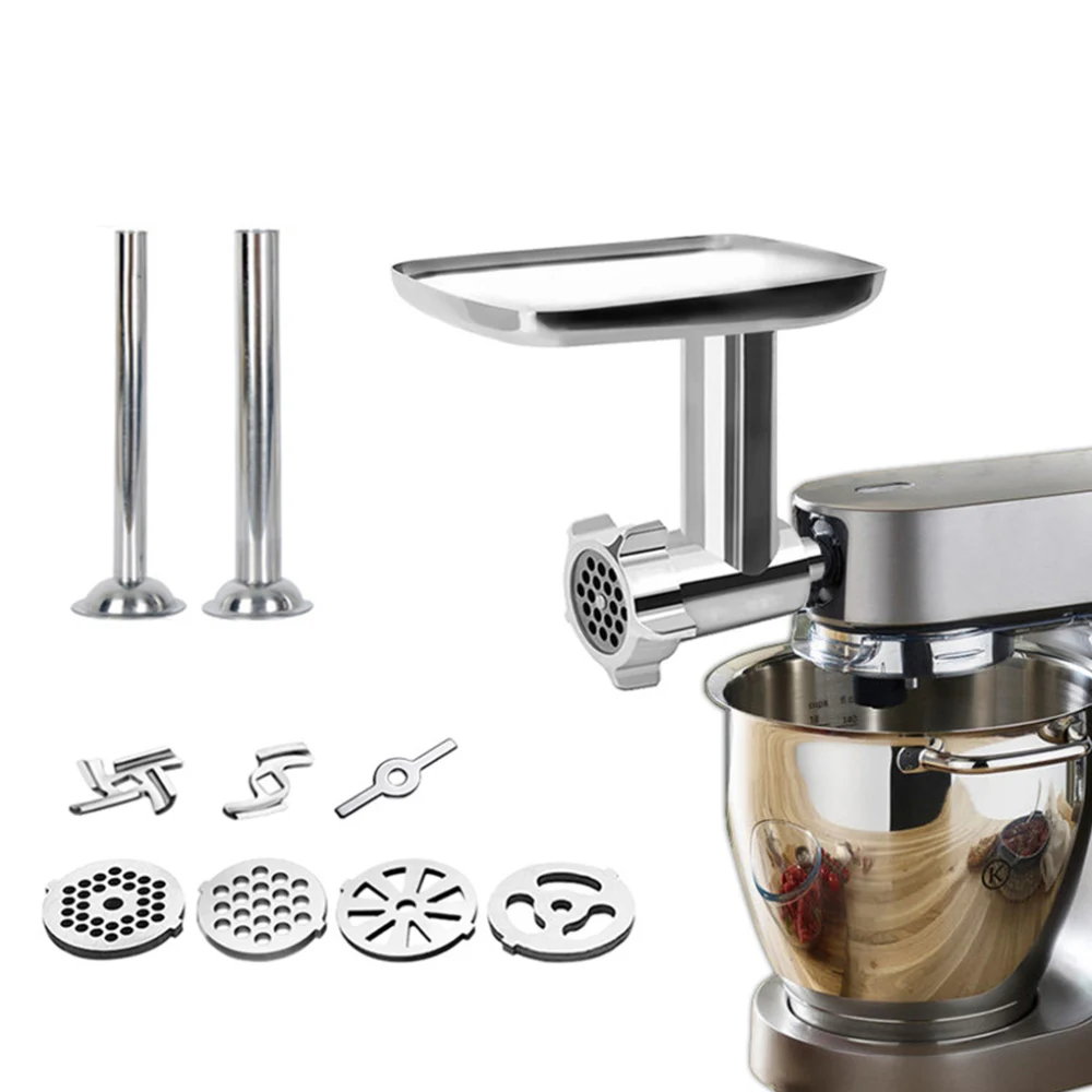 

new Stand Mixer Attachment Food Grinder Set Kitchen Grinding Tools for Kenwood Chef / Chef XL, KVC, KVL, kMix