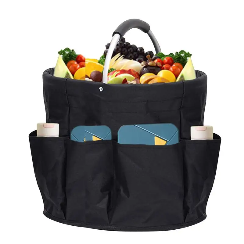 Oxford Cloth Basket Collapsible Picnic Basket Hand Basket Occupy Little Space Necessary Gardening Accessory Wear-resisting For
Oxford Cloth Basket Collapsible Picnic Basket Hand Basket Occupy Little Space Necessary Gardening Accessory Wear-resisting For