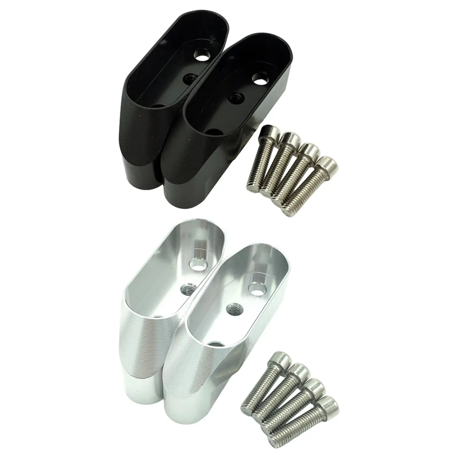 Motorcycle Handlebars Riser Mount Raise Heighten Aluminum Adapter Handle Bars for R12005-16
Motorcycle Handlebars Riser Mount Raise Heighten Aluminum Adapter Handle Bars for R12005-16