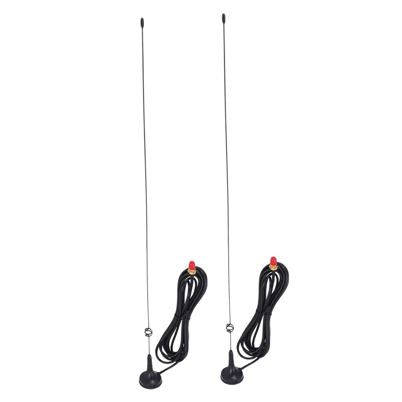 2X Radio Antenna UT-108UV Gain Antenna SMA-Female Dual Band UHF/VHF For Baofeng Radio Walkie-Talkie UV-5R BF-888S UV-5RE
2X Radio Antenna UT-108UV Gain Antenna SMA-Female Dual Band UHF/VHF For Baofeng Radio Walkie-Talkie UV-5R BF-888S UV-5RE