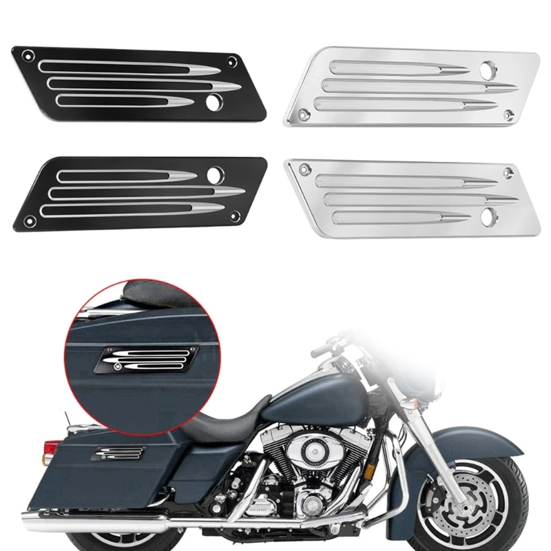 Upgraded Saddle Bag Cover Aluminum Alloy Saddlebag Latches Covers Motorcycles Accessories Simple Installation
Upgraded Saddle Bag Cover Aluminum Alloy Saddlebag Latches Covers Motorcycles Accessories Simple Installation