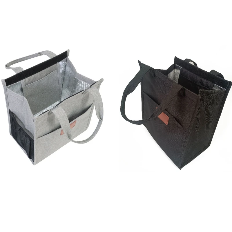 Insulated Food Delivery Bag Reusable Grocery Bag Multi-Pocket Lunch Containers for Work, Office, Picnic, Outdoor
Insulated Food Delivery Bag Reusable Grocery Bag Multi-Pocket Lunch Containers for Work, Office, Picnic, Outdoor