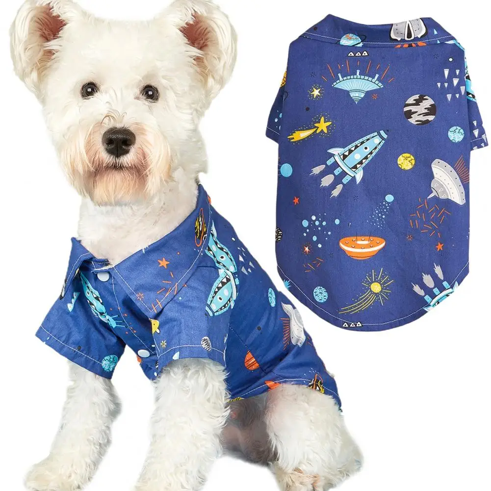 Dog Shirt Pretty Breathable Comfortable Space Print Pet Cat Dog Pullover Shirt Pet Supplies Cat Shirt Dog Blouse
Dog Shirt Pretty Breathable Comfortable Space Print Pet Cat Dog Pullover Shirt Pet Supplies Cat Shirt Dog Blouse