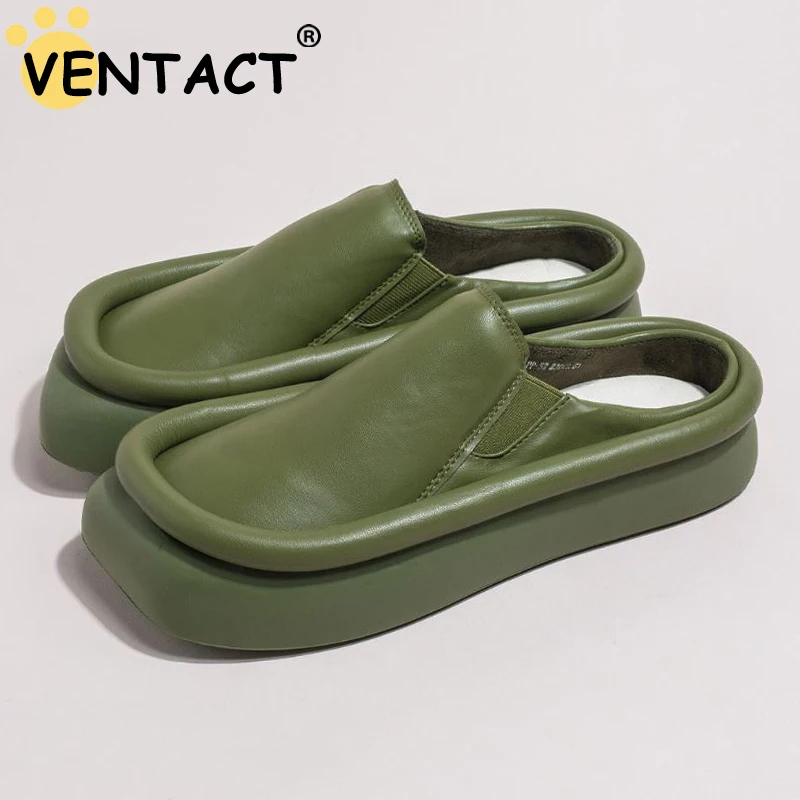 VENTACT Size 35-40 Women Slippers Fashion Platform Mule Shoes Women Summer Sandals Casual Daily Lady Home Cozy Flats Footwear
VENTACT Size 35-40 Women Slippers Fashion Platform Mule Shoes Women Summer Sandals Casual Daily Lady Home Cozy Flats Footwear