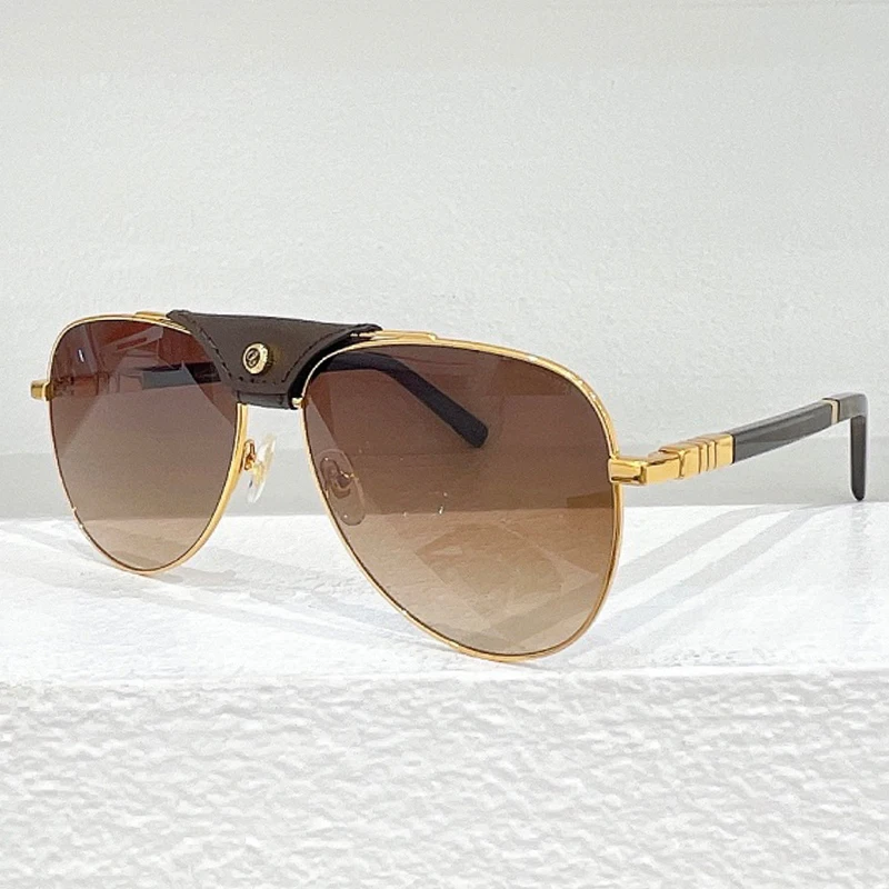 2023 New Double Bridge Leather decoration Aviation Sunglasse Woman Alloy Frame Pilot Mirror Sun Glasses Female Male UV400
2023 New Double Bridge Leather decoration Aviation Sunglasse Woman Alloy Frame Pilot Mirror Sun Glasses Female Male UV400