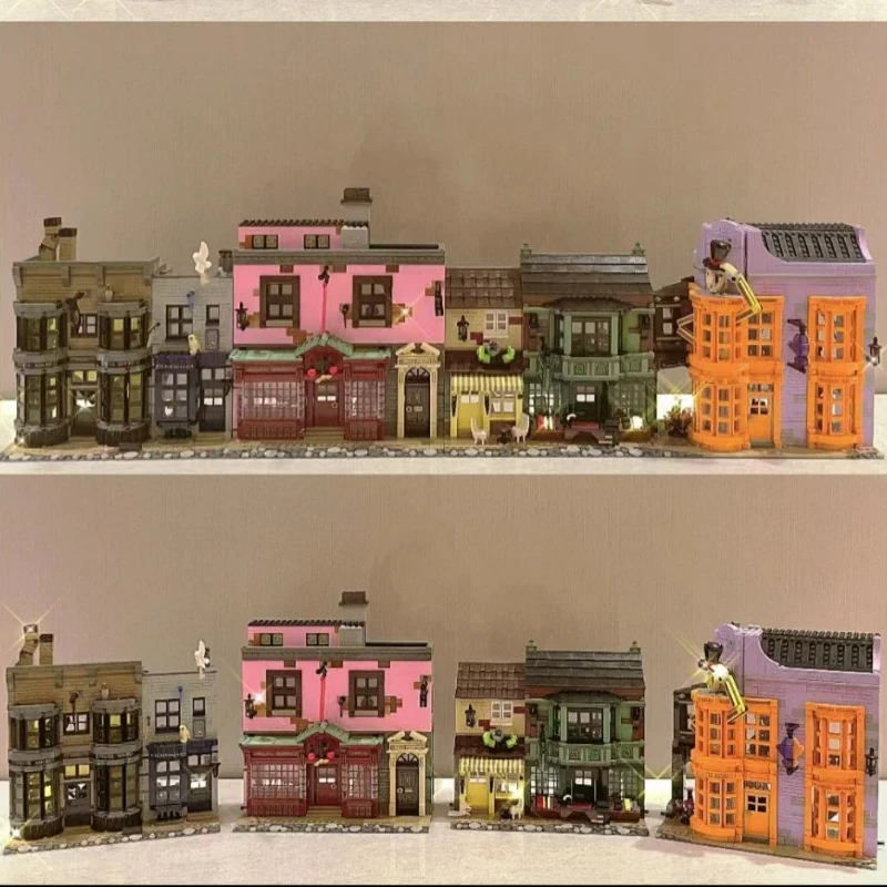 New Magic Movie Series 14 FIGURES 5544PCS Diagoned Streetview Alley Building Blocks Bricks Model Kids Toys 75978 Children Gifts
New Magic Movie Series 14 FIGURES 5544PCS Diagoned Streetview Alley Building Blocks Bricks Model Kids Toys 75978 Children Gifts