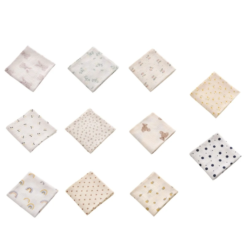 HUYU Muslin Squares Baby Swaddle Blanket Muslin Cloths Blanket Breathable Soft-Cotton Multi-Use Baby Swaddle Reusable Newborn
HUYU Muslin Squares Baby Swaddle Blanket Muslin Cloths Blanket Breathable Soft-Cotton Multi-Use Baby Swaddle Reusable Newborn
