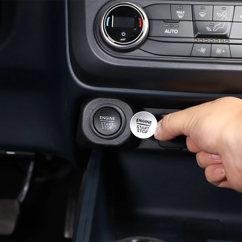 For Ford Maverick 2022 Car Starter Trim Car Engine START Button Cover STOP Switch Stickers Stainless Steel Silver Accessories
For Ford Maverick 2022 Car Starter Trim Car Engine START Button Cover STOP Switch Stickers Stainless Steel Silver Accessories