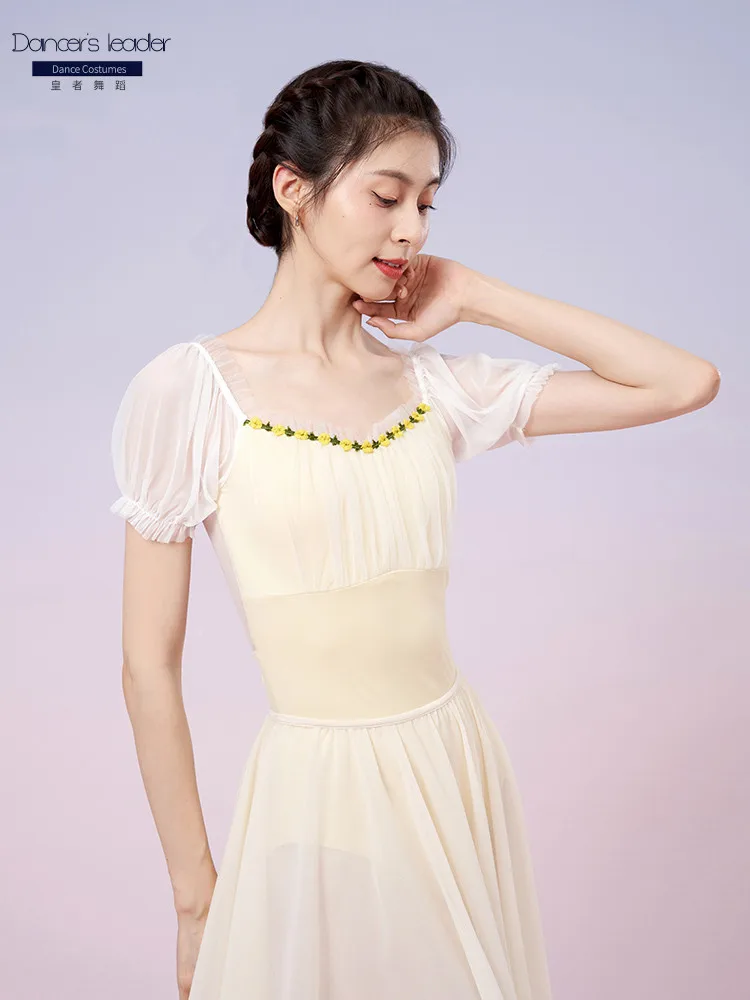 Ballet Leotard For Women's Practice Clothes Bubble Sleeve Stair Skirt Gymnastic Leotard Ballet Actress Performance Clothes
Ballet Leotard For Women's Practice Clothes Bubble Sleeve Stair Skirt Gymnastic Leotard Ballet Actress Performance Clothes