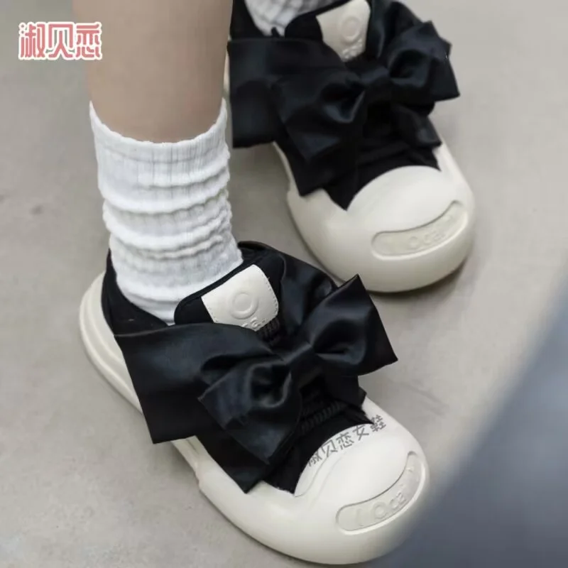 Handmade custom canvas shoes Lace butterfly decoration lace-up low top thick soled waterproof platform casual shoes women 35-40
Handmade custom canvas shoes Lace butterfly decoration lace-up low top thick soled waterproof platform casual shoes women 35-40