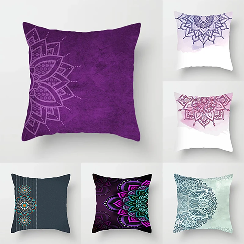 Bohemia Pattern Decorative Pillows for Sofa Polyester Home Decor Living Room Cushion Cover 45*45cm Throw Pillowcases
Bohemia Pattern Decorative Pillows for Sofa Polyester Home Decor Living Room Cushion Cover 45*45cm Throw Pillowcases