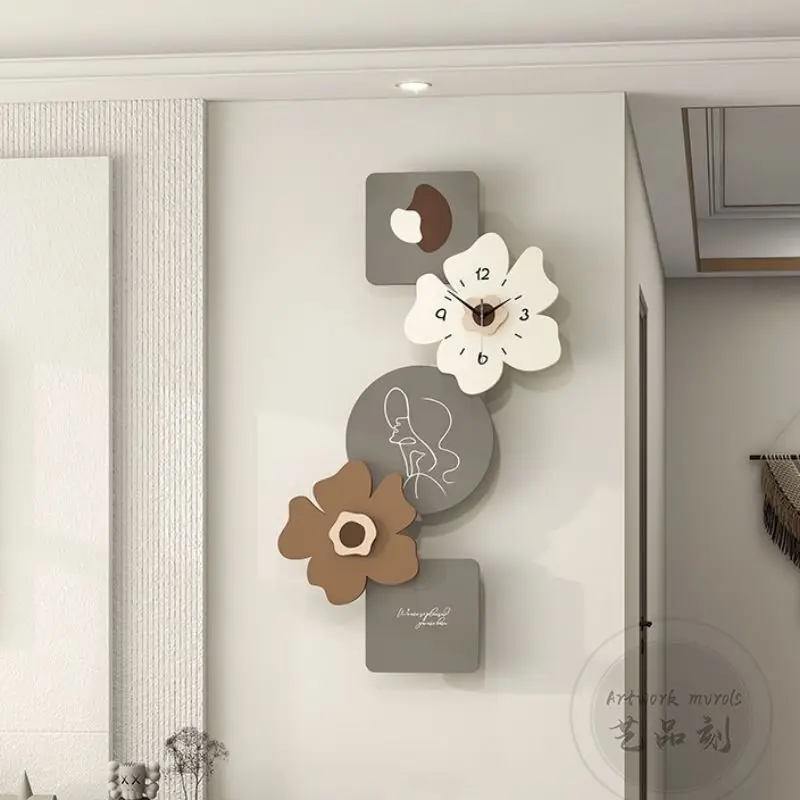 Creative Wall Clock Living Room Modern Simplicity Clock Hanging Wall Cream Wind Household Decoration Craft Art Hanging Watch New
Creative Wall Clock Living Room Modern Simplicity Clock Hanging Wall Cream Wind Household Decoration Craft Art Hanging Watch New