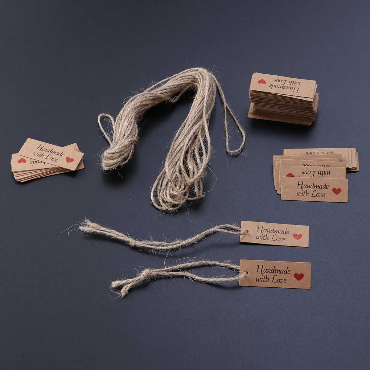 100pcs Kraft Paper Tags with Strings Gift Favors Baking Package Tags Handmade with Love Hanging Labels (Rectangle,
100pcs Kraft Paper Tags with Strings Gift Favors Baking Package Tags Handmade with Love Hanging Labels (Rectangle,