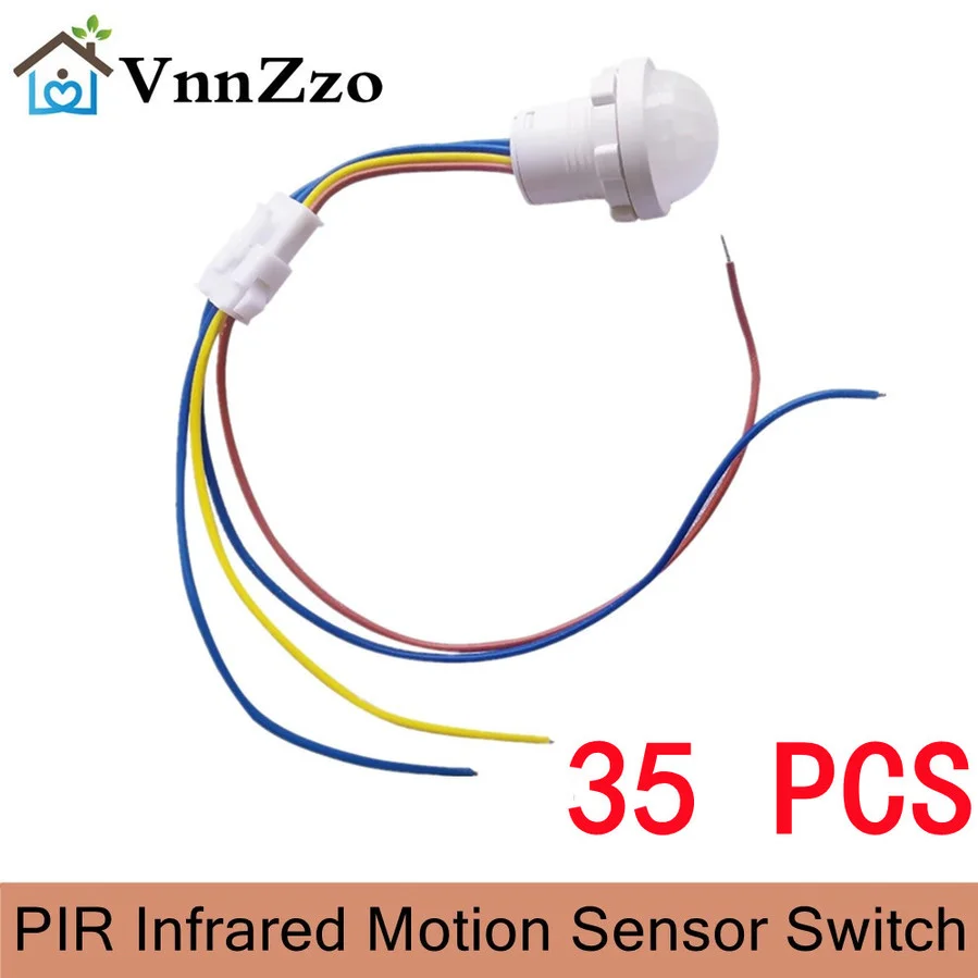 35PCS/ lot PIR Sensor Detector Smart Switch 110V 220V LED PIR Infrared Motion Sensor Detection Automatic Sensor Light Switch
35PCS/ lot PIR Sensor Detector Smart Switch 110V 220V LED PIR Infrared Motion Sensor Detection Automatic Sensor Light Switch