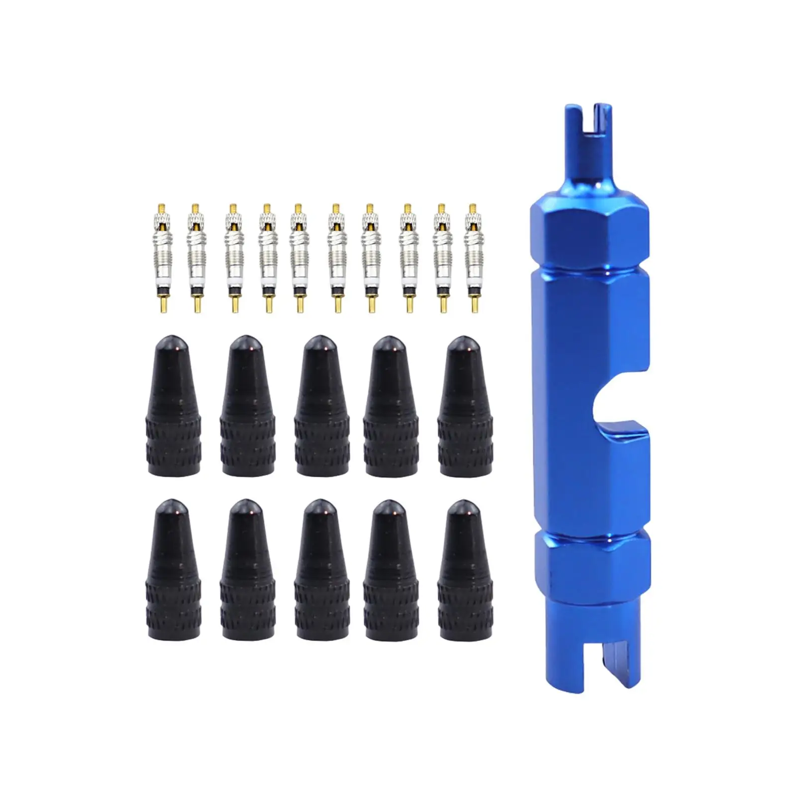 Tire Valve Stem Removal Tool Kit Rustproof Durable Motorcycle Truck Spare Parts Practical Tire Valve Repair Tool 10 Valve Cores
Tire Valve Stem Removal Tool Kit Rustproof Durable Motorcycle Truck Spare Parts Practical Tire Valve Repair Tool 10 Valve Cores