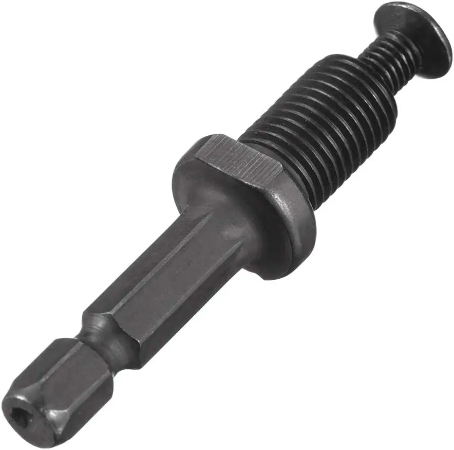 3/8"-24UNF Drill Chuck Adapter, Keyless Drill Chuck Adapter Hex Shank for Impact Driver
3/8"-24UNF Drill Chuck Adapter, Keyless Drill Chuck Adapter Hex Shank for Impact Driver