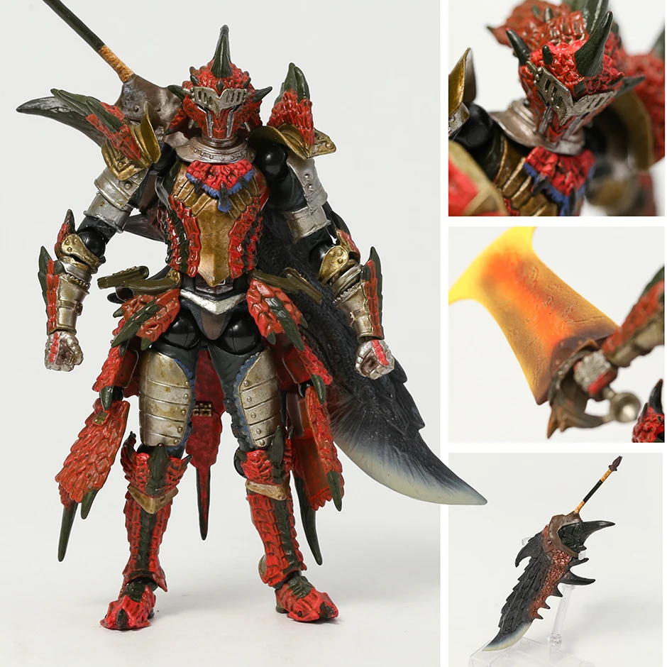 Monster Hunter No.123 Охотник-меч красная Талос ПВХ экшн-фигурка модель игрушки кукла для коллекционирования
Monster Hunter No.123 Охотник-меч красная Талос ПВХ экшн-фигурка модель игрушки кукла для коллекционирования