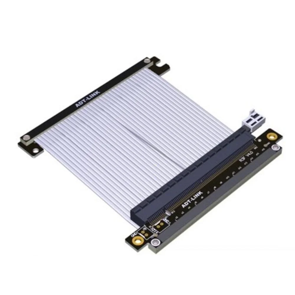 Удлинительный кабель для видеокарты PCIe 4,0 16X, PCI-E 4,0, двойной Реверсивный Удлинительный кабель для видеокарт, серебристый, 19,5 см
Удлинительный кабель для видеокарты PCIe 4,0 16X, PCI-E 4,0, двойной Реверсивный Удлинительный кабель для видеокарт, серебристый, 19,5 см