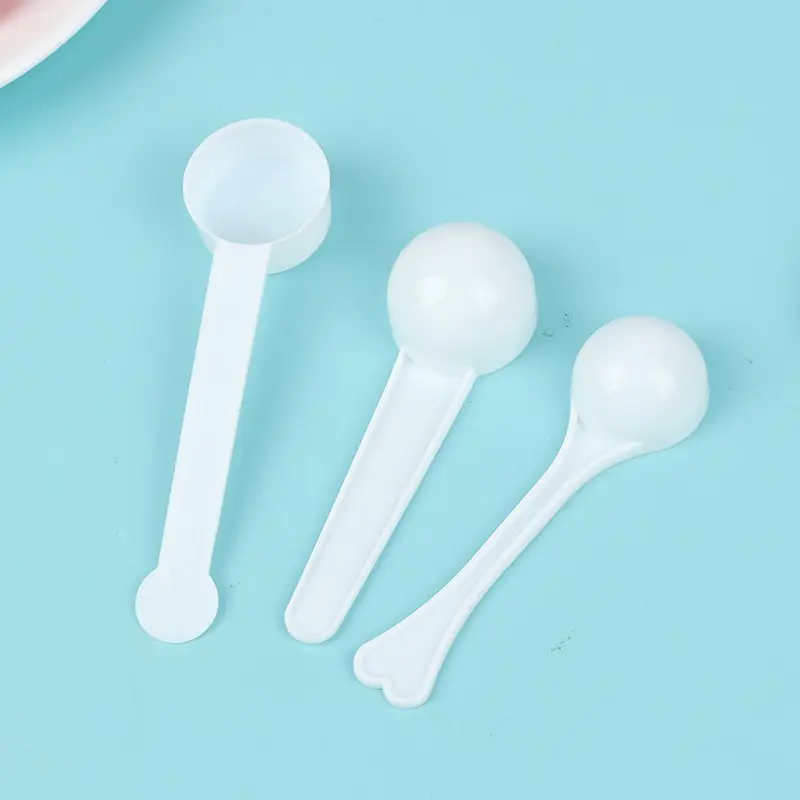 

10Pcs 1g 3g 5g 10g 15g Measuring Spoon Plastic Dosing Spoons Milk Powder Spoons kitchen gadget sets measure spoon