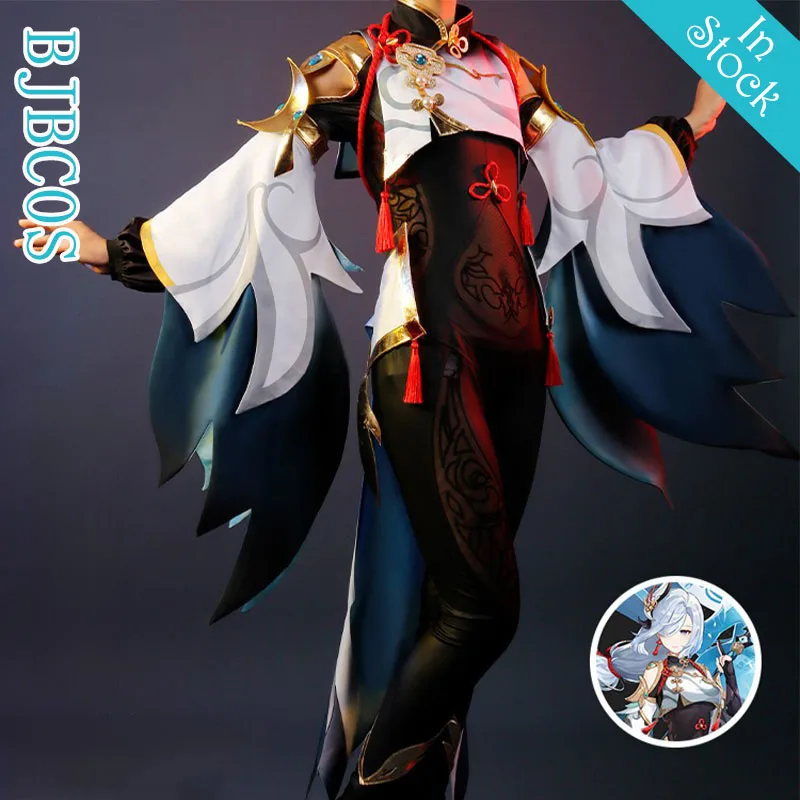 Genshin Impact Shenhe Cosplay Costume Shen He Cos Elegant Sweet Jumpsuits Uniforms Female Activity Party Role Play Clothing
Genshin Impact Shenhe Cosplay Costume Shen He Cos Elegant Sweet Jumpsuits Uniforms Female Activity Party Role Play Clothing