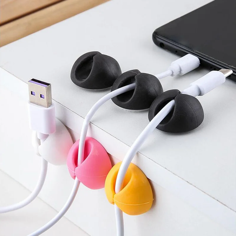 5Pcs Desk Organizers USB Phone Cord Organizer Cable Holder Desk Sets Self-Adhesive Wall Hook Cable Cord Line Wire Winder
5Pcs Desk Organizers USB Phone Cord Organizer Cable Holder Desk Sets Self-Adhesive Wall Hook Cable Cord Line Wire Winder