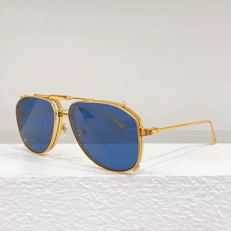 0352S Pure Titanium Clip Sunglasses Women Luxury Original Portable Foldable Uv400 Outdoor Glasses Gold Oval Brand Glasses 
0352S Pure Titanium Clip Sunglasses Women Luxury Original Portable Foldable Uv400 Outdoor Glasses Gold Oval Brand Glasses