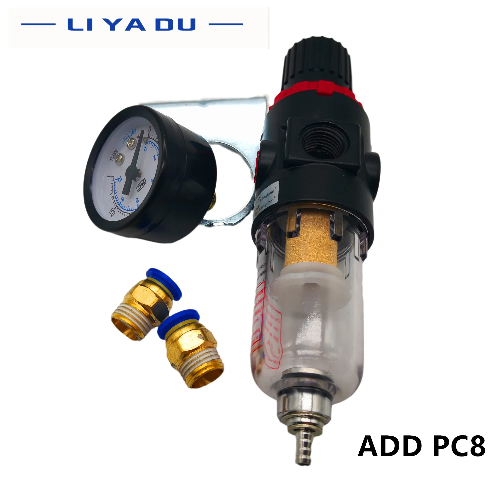 Пневматический фильтр AFR2000, блок очистки, регулятор давления компрессора, редукционный клапан, разделение масла и воды, манометр, переключатель
Пневматический фильтр AFR2000, блок очистки, регулятор давления компрессора, редукционный клапан, разделение масла и воды, манометр, переключатель